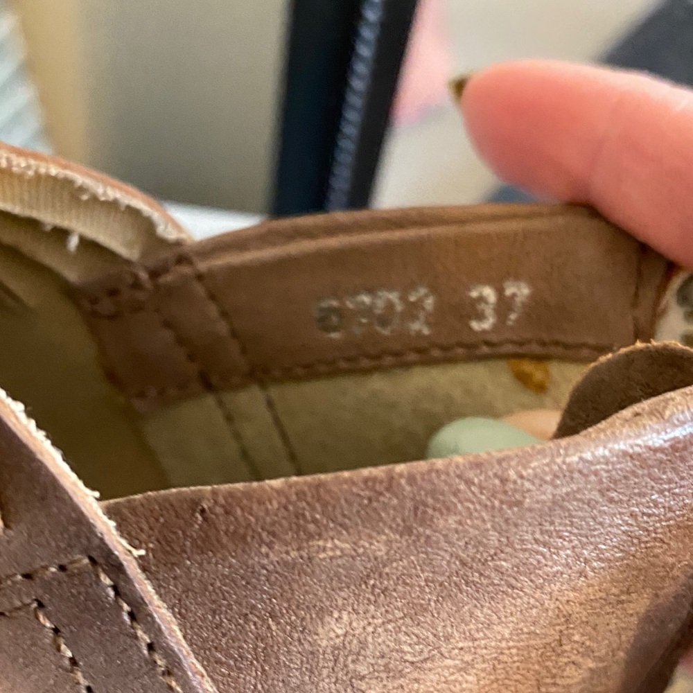 Free People Brown Leather Women’s Boots like new - Picture 10 of 14